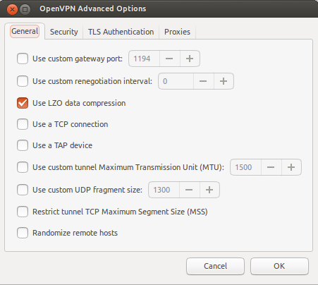 network manager openvpn gnome names